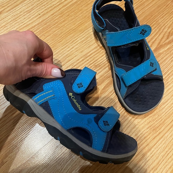 Blue Columbia Sandals - Picture 2 of 3